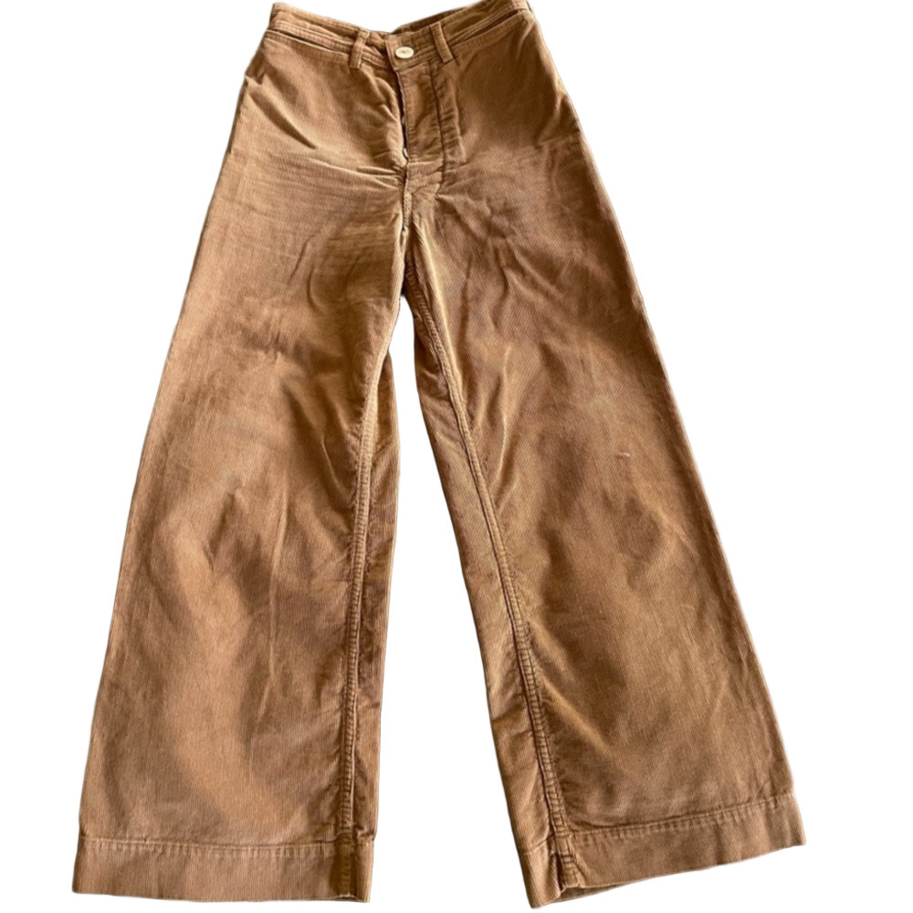 Jesse Kamm Camel Corduroy Sailor Pant (archived) - Size 4 - Picture 8 of 8